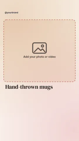 Product showcase — 9:16 video template