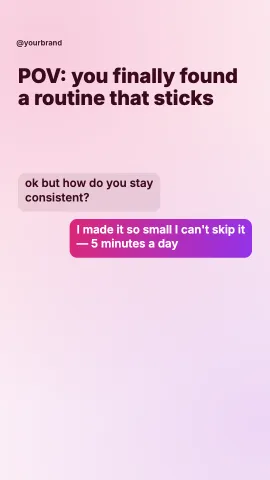 Story POV chat — 9:16 image template