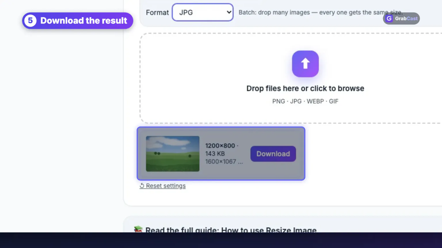 How to resize an image video tutorial preview